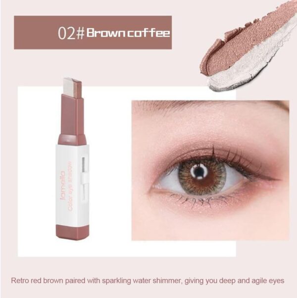 Bâton ombre paupières EIHI mat nacré waterproof facile-2