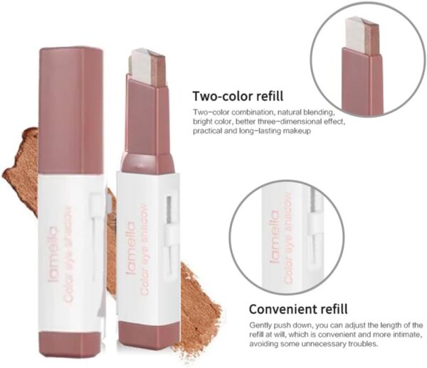 Bâton ombre paupières EIHI mat nacré waterproof facile-4