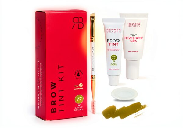 Kit teinture sourcils Renata Beauty coloration longue durée
